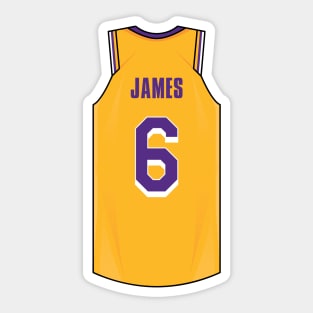 Lebron James Jersey Sticker